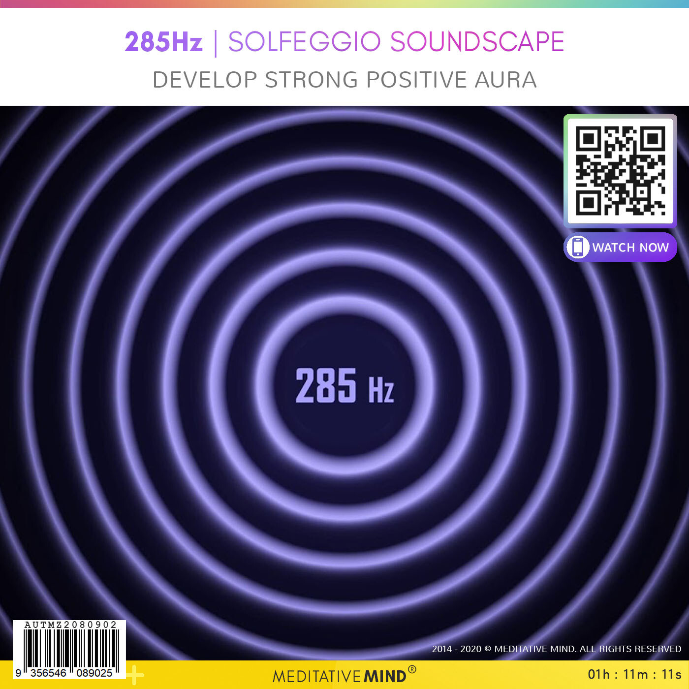 285Hz - Solfeggio Soundscape - Develop Strong Positive Aura
