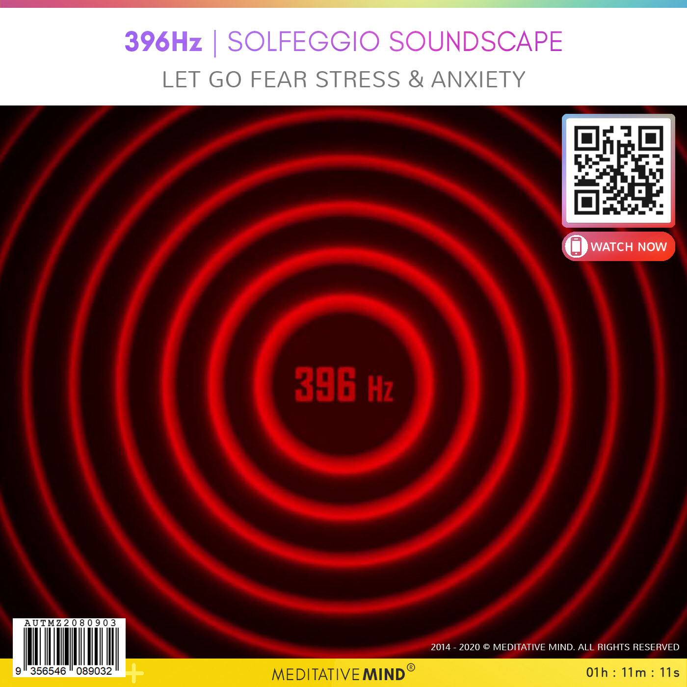 396Hz - Solfeggio Soundscape - Let go fear stress & anxiety