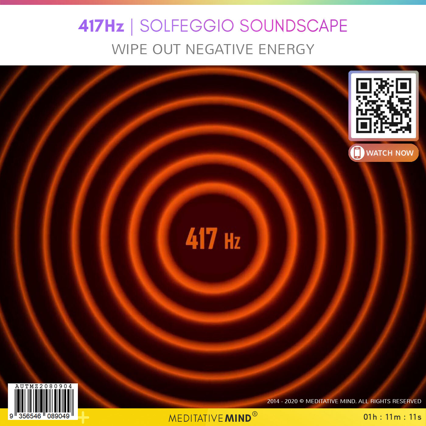 417Hz - Solfeggio Soundscape - Wipe out negative  energy