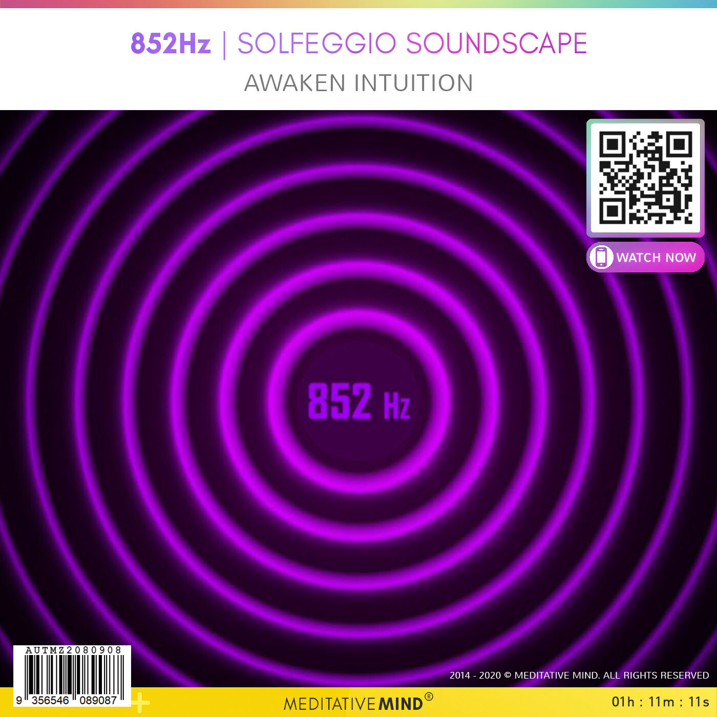 852Hz - Solfeggio Soundscape - Awaken intuition