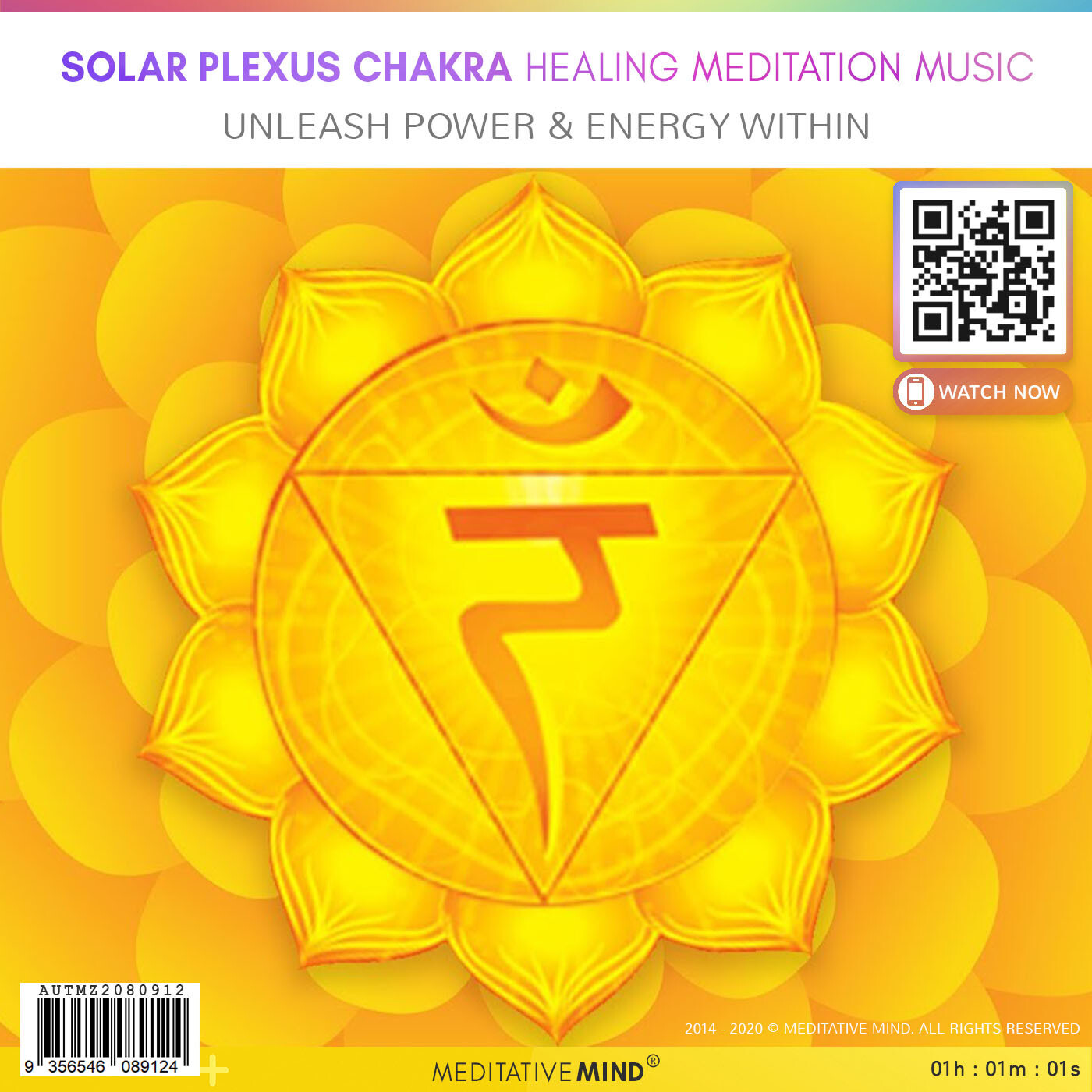 SOLAR PLEXUS CHAKRA Healing Meditation Music - Unleash Power &  Energy Within
