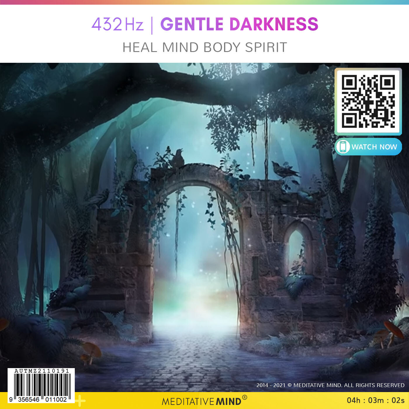 432Hz | Gentle Darkness - Heal Mind Body Spirit