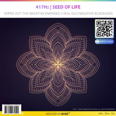 417Hz | Seed Of Life - Wipes out the Negative Energies | Heal Old Negative Blockages 417Hz | Seed Of Life - Wipes out the Negative Energies | Heal Old Negative Blockages