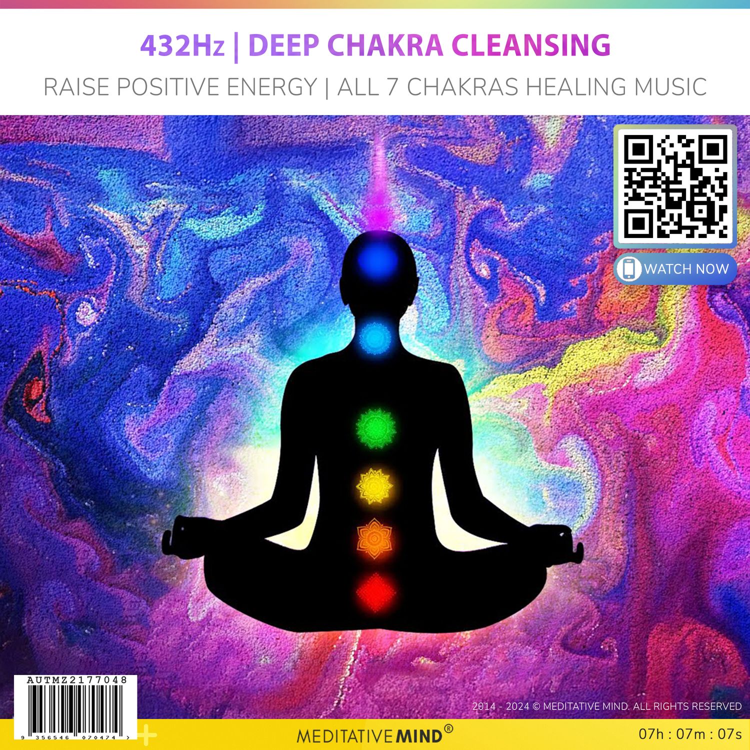432Hz | Deep Chakra Cleansing - Raise Positive Energy | All 7 Chakras Healing Music