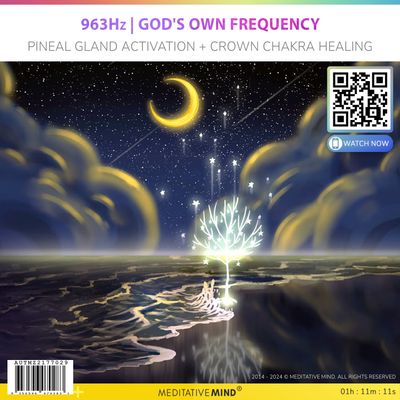 963Hz | God's Own Frequency - Pineal Gland Activation + Crown Chakra Healing