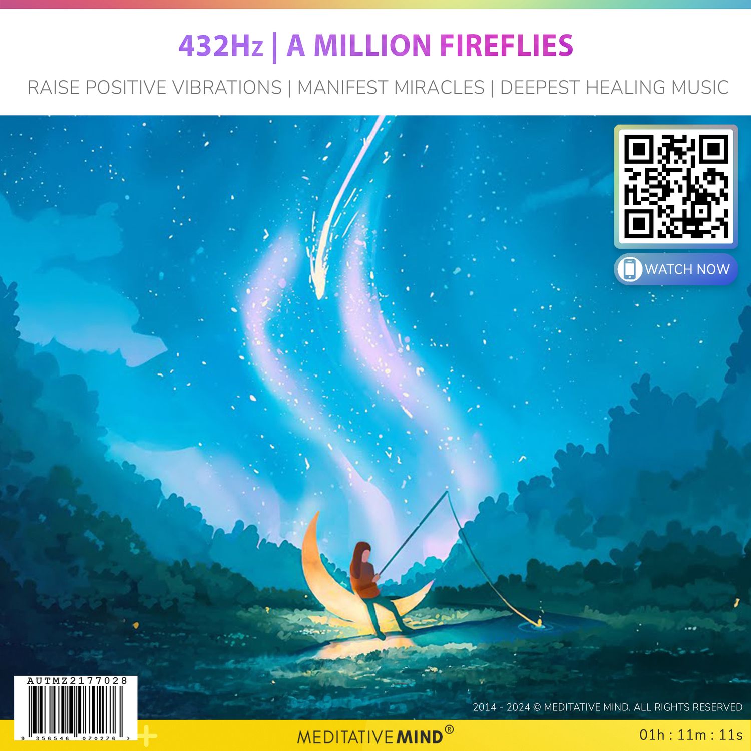 432Hz | A Million Fireflies - Raise Positive Vibrations | Manifest Miracles | Deepest Healing Music