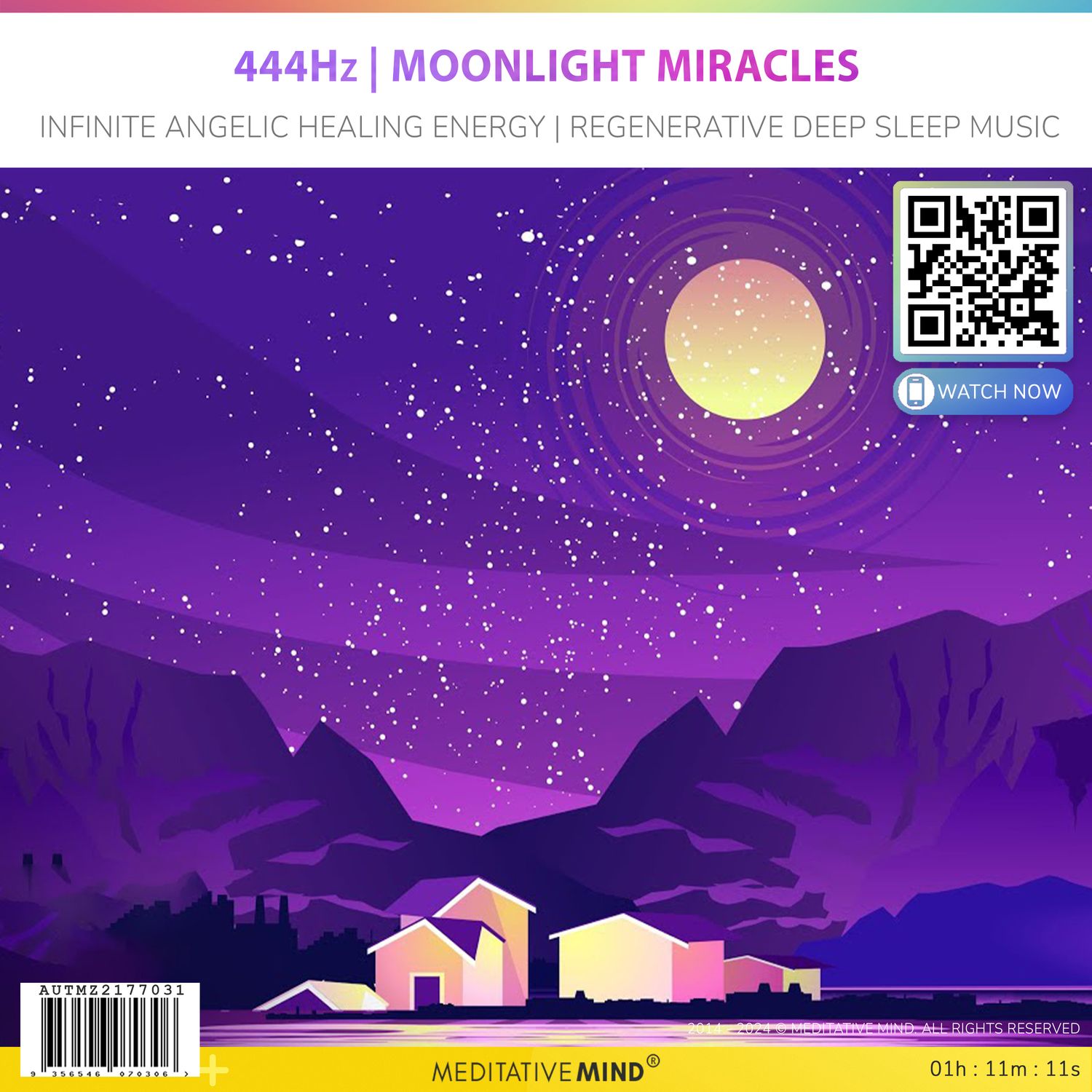 444Hz | Moonlight Miracles - Infinite Angelic Healing Energy | Regenerative Deep Sleep Music 444Hz | Moonlight Miracles - Infinite Angelic Healing Energy | Regenerative Deep Sleep Music