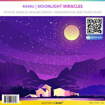 444Hz | Moonlight Miracles - Infinite Angelic Healing Energy | Regenerative Deep Sleep Music 444Hz | Moonlight Miracles - Infinite Angelic Healing Energy | Regenerative Deep Sleep Music
