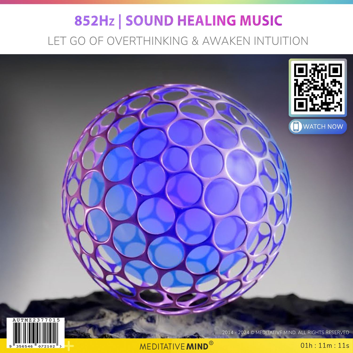 852Hz | Sound Healing Music - Let Go of Overthinking & Awaken Intuition