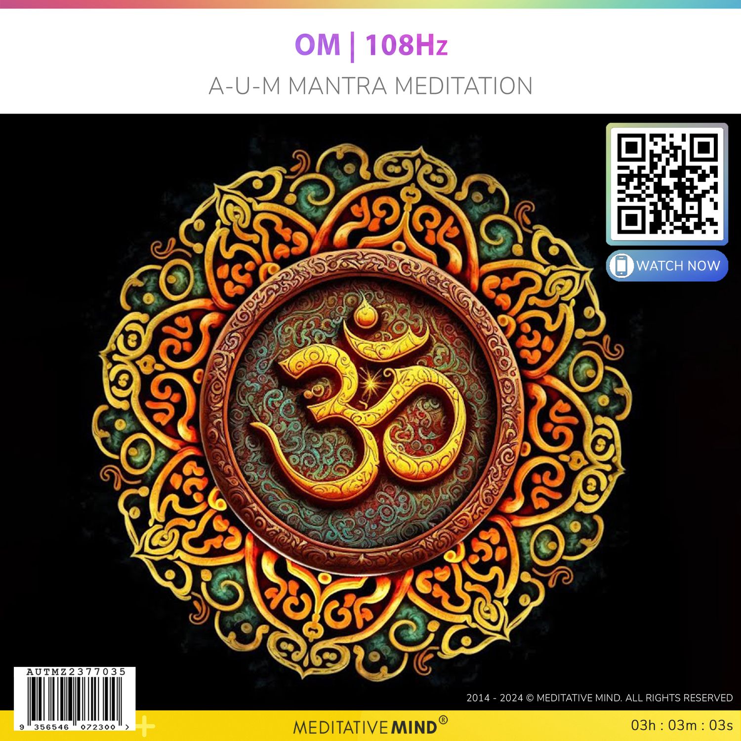 OM | 108Hz - A-U-M Mantra Meditation OM | 108Hz - A-U-M Mantra Meditation