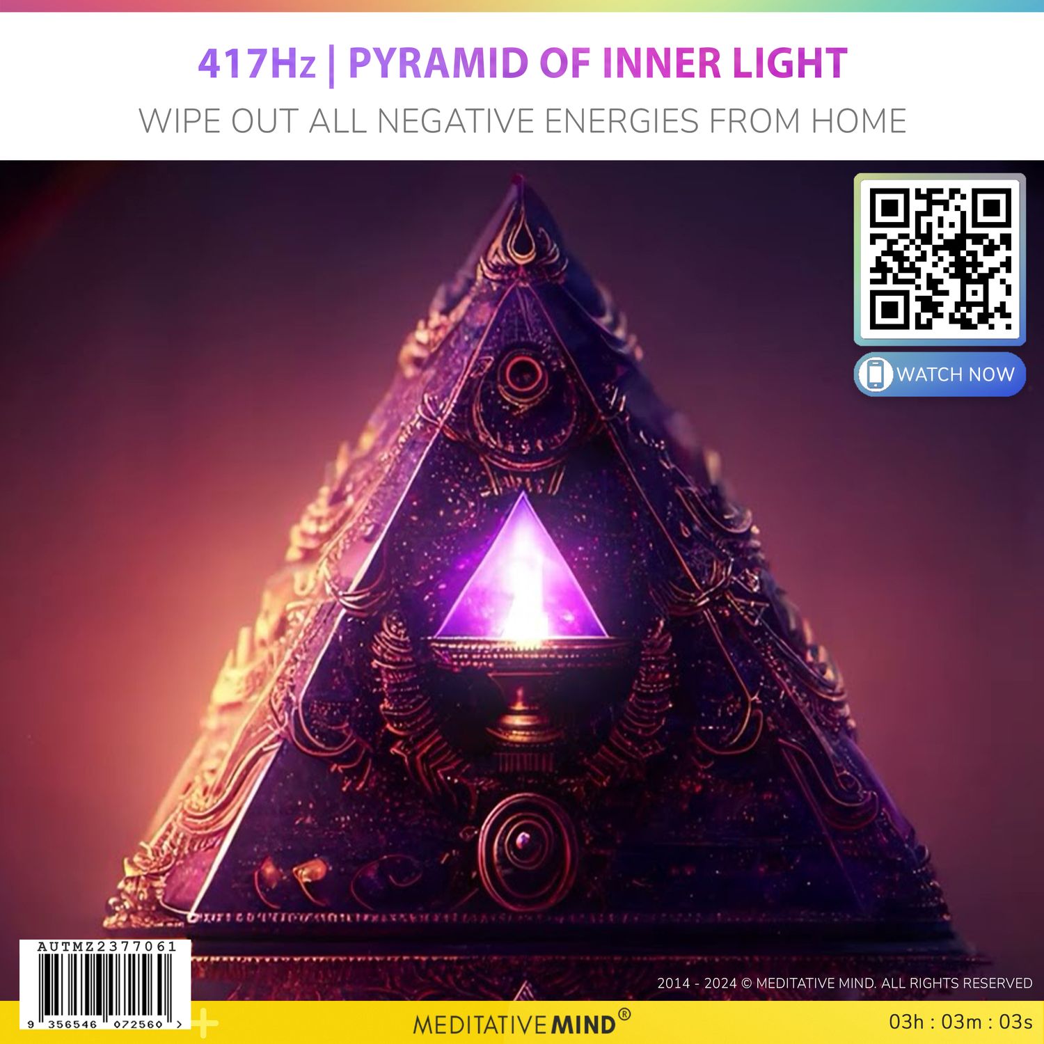 417Hz | Pyramid of Inner Light - Wipe Out All Negative Energies from Home
