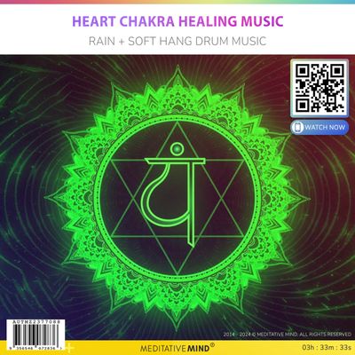 Heart Chakra Healing Music - Rain + Soft Hang Drum Music Heart Chakra Healing Music - Rain + Soft Hang Drum Music