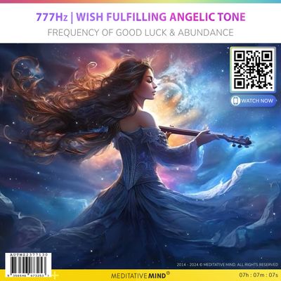 777Hz | Wish Fulfilling Angelic Tone - Frequency of Good Luck & Abundance 777Hz | Wish Fulfilling Angelic Tone - Frequency of Good Luck & Abundance