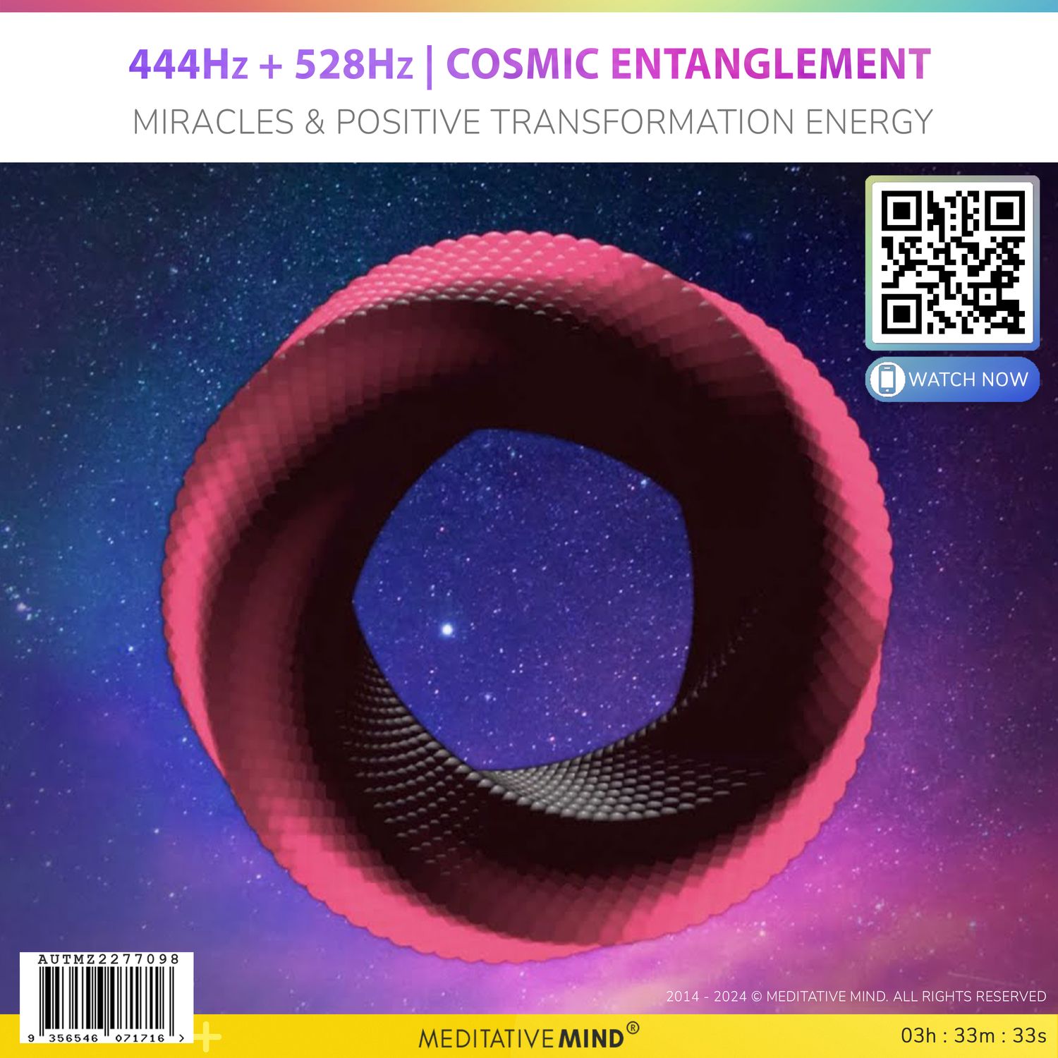 444Hz + 528Hz | Cosmic Entanglement - Miracles & Positive Transformation Energy 444Hz + 528Hz | Cosmic Entanglement - Miracles & Positive Transformation Energy