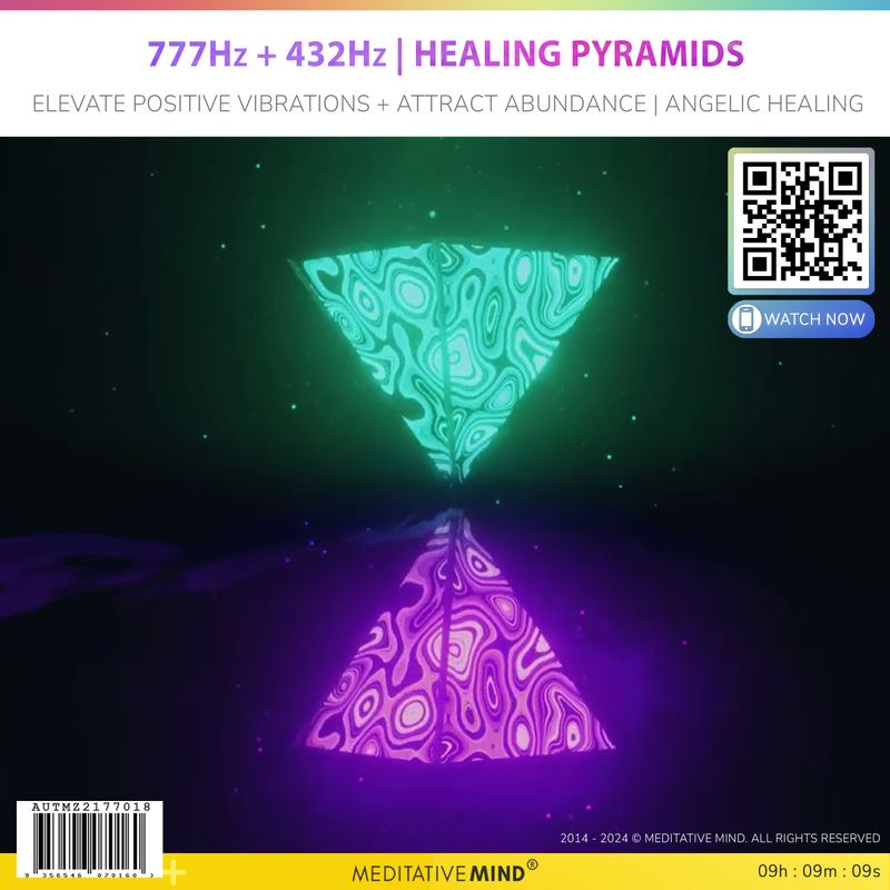 777Hz + 432Hz | Healing Pyramids - Elevate Positive Vibrations + Attract Abundance | Angelic Healing 777Hz + 432Hz | Healing Pyramids - Elevate Positive Vibrations + Attract Abundance | Angelic Healing