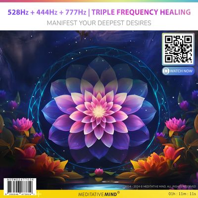 528Hz + 444Hz + 777Hz | Triple Frequency Healing - Manifest Your Deepest Desires 528Hz + 444Hz + 777Hz | Triple Frequency Healing - Manifest Your Deepest Desires