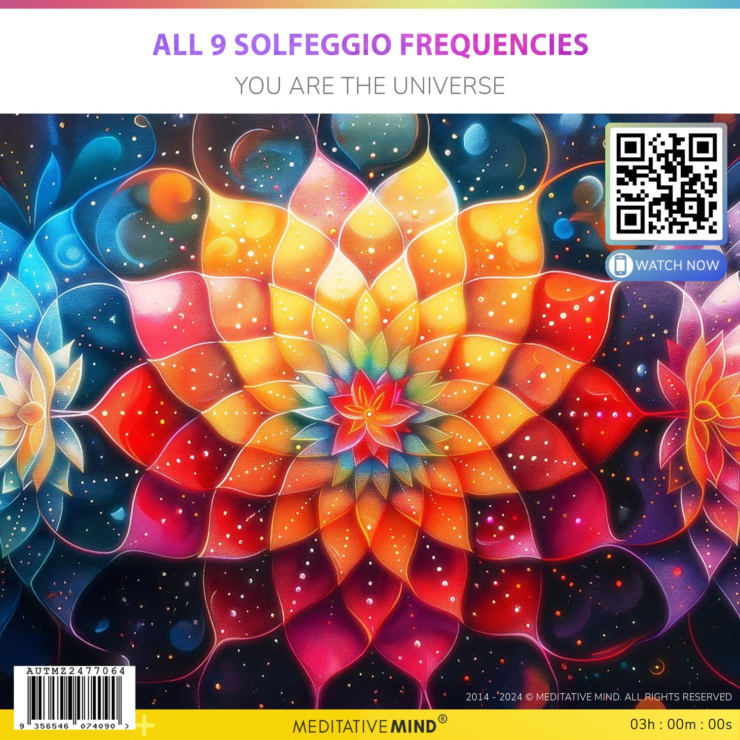 All 9 Solfeggio Frequenncies - You are the Universe