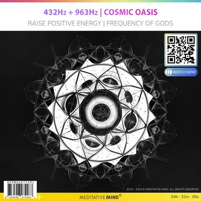 432Hz + 963Hz | Cosmic Oasis - Raise Positive Energy | Frequency of Gods 432Hz + 963Hz | Cosmic Oasis - Raise Positive Energy | Frequency of Gods