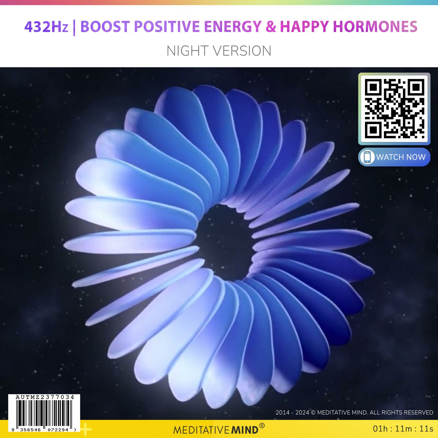 432Hz | Boost Positive Energy & Happy Hormones - Night Version 432Hz | Boost Positive Energy & Happy Hormones - Night Version