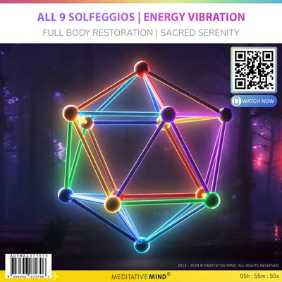 ALL 9 Solfeggios | Energy Vibration - Full Body Restoration | Sacred Serenity ALL 9 Solfeggios | Energy Vibration - Full Body Restoration | Sacred Serenity