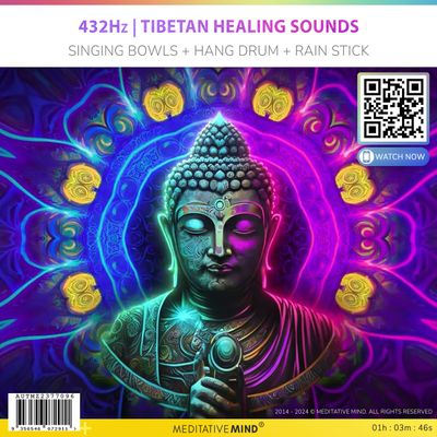 432Hz | Tibetan Healing Sounds - Singing Bowls + Hang Drum + Rain Stick 432Hz | Tibetan Healing Sounds - Singing Bowls + Hang Drum + Rain Stick