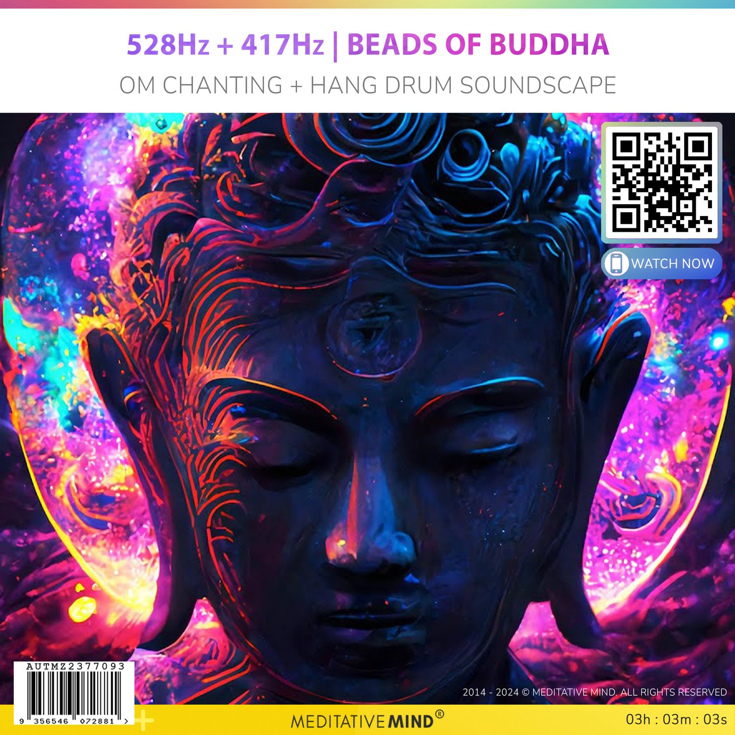 528Hz + 417Hz | Beads of Buddha - OM Chanting + Hang Drum Soundscape