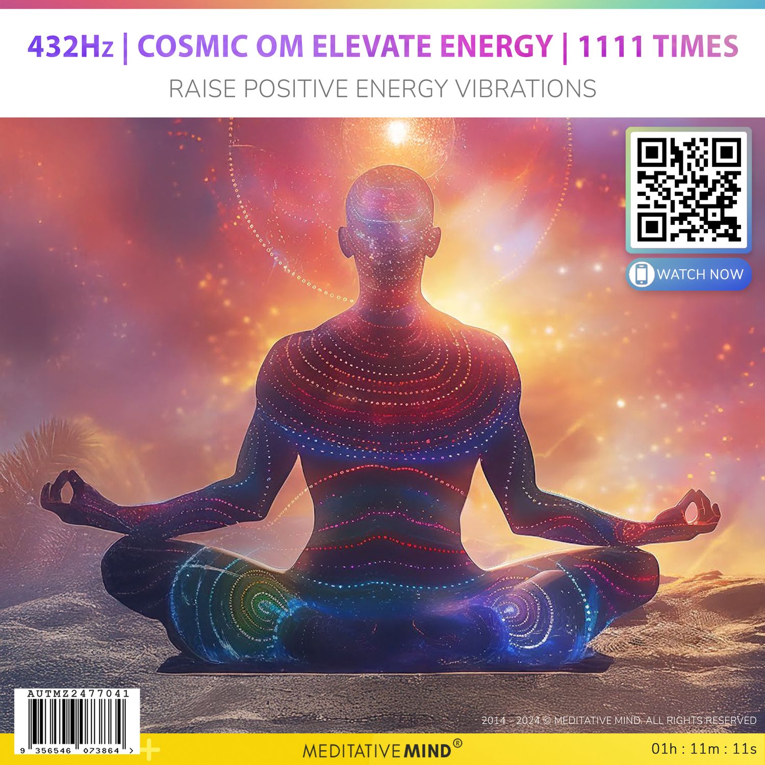 432Hz | Cosmic Om Elevate Energy | 1111 Times - Raise Positive Energy Vibrations 432Hz | Cosmic Om Elevate Energy | 1111 Times - Raise Positive Energy Vibrations