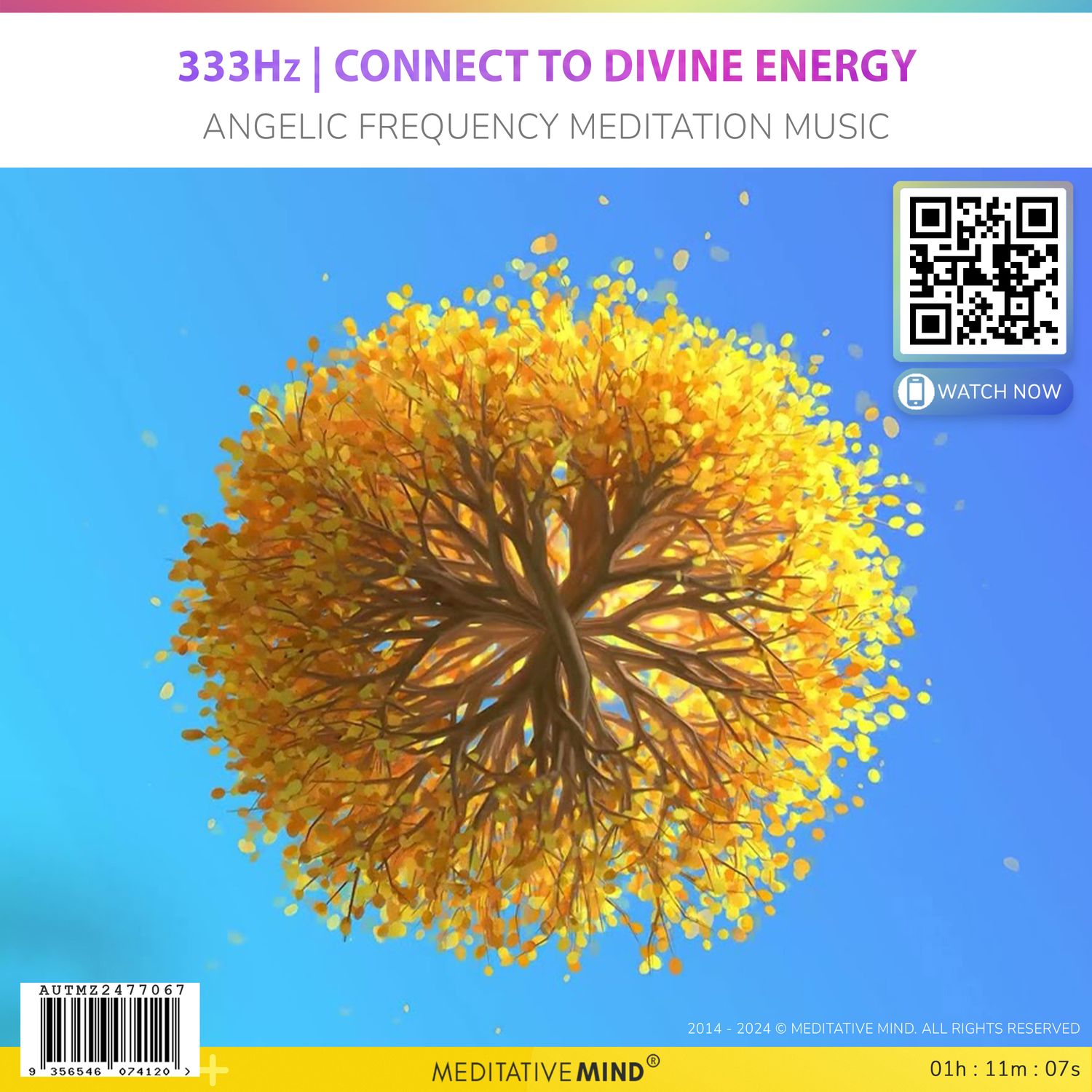 333Hz | Connect to Divine Energy - Angelic Frequency Meditation Music