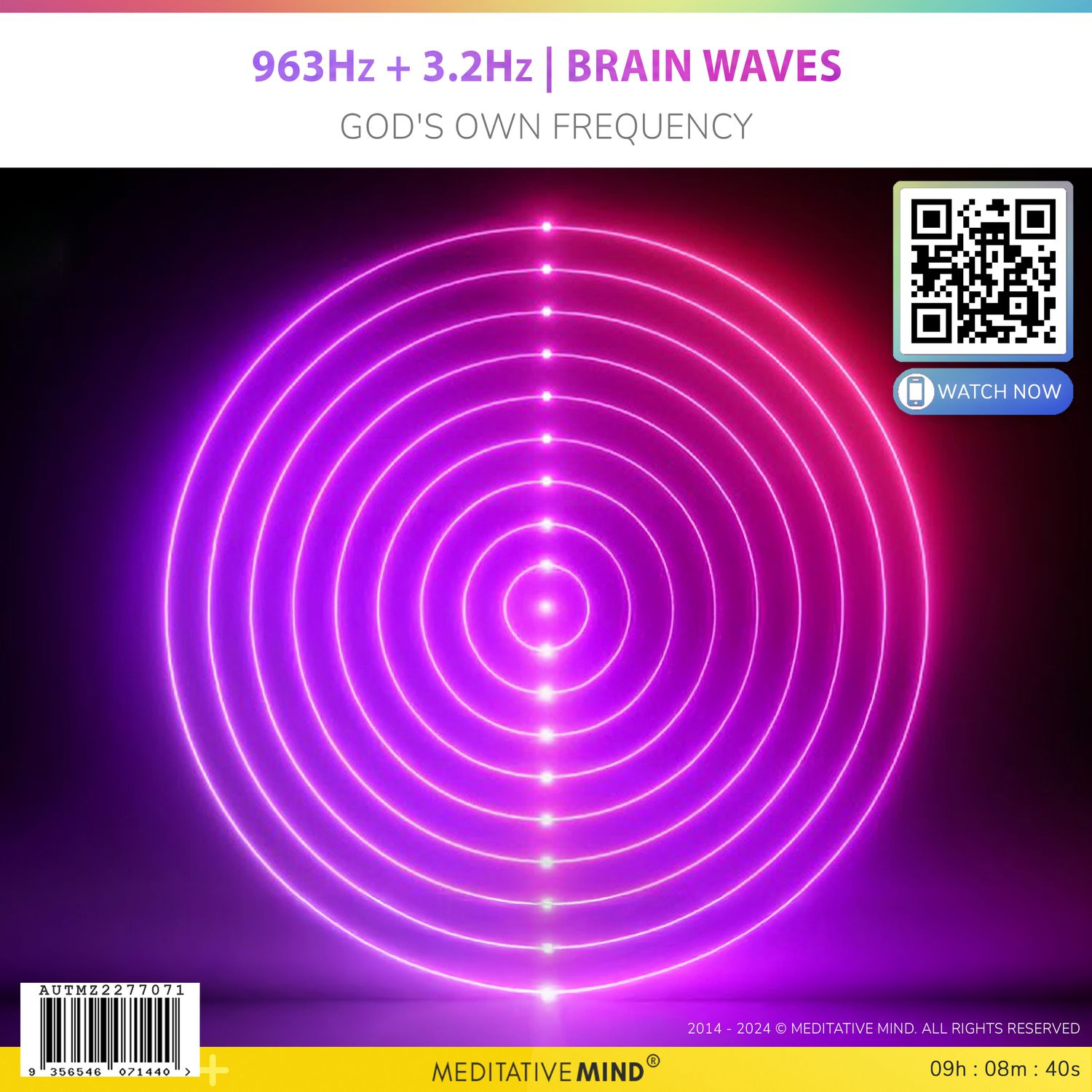 963Hz + 3.2Hz | Brain Waves - God's Own Frequency