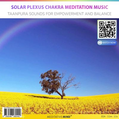 Solar Plexus Chakra Meditation Music - Taanpura Sounds for Empowerment and Balance