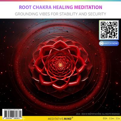 Root Chakra Healing Meditation - Grounding Vibes for Stability and Security
