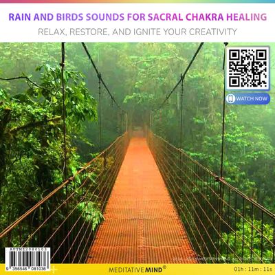 Rain and Birds Sounds for Sacral Chakra Healing - Relax, Restore, and Ignite Your Creativity Rain and Birds Sounds for Sacral Chakra Healing - Relax, Restore, and Ignite Your Creativity