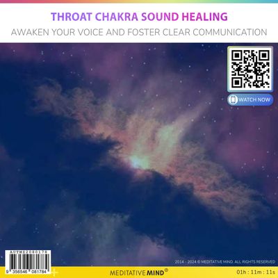 Throat Chakra Sound Healing - Awaken Your Voice and Foster Clear Communication Throat Chakra Sound Healing - Awaken Your Voice and Foster Clear Communication