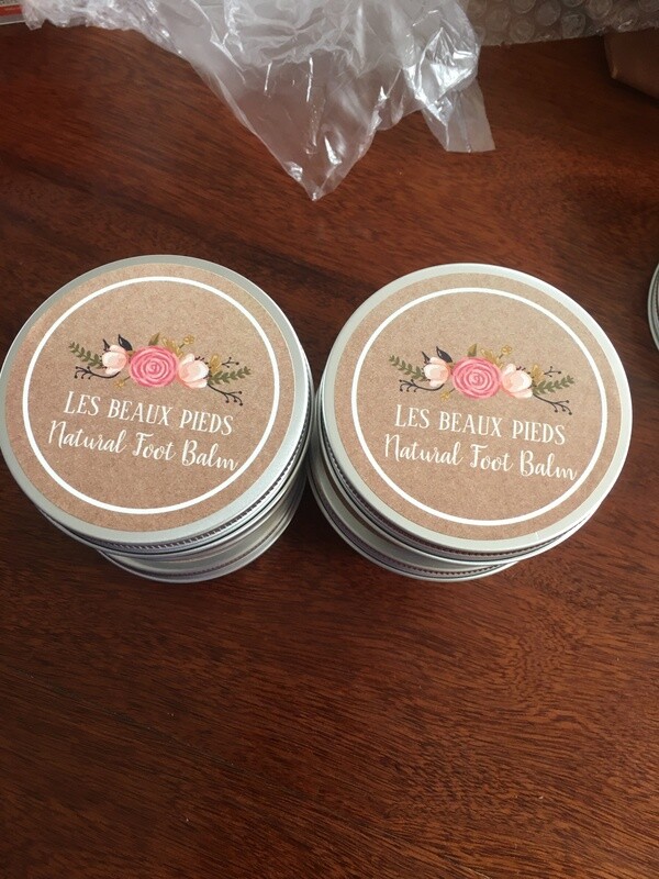 Natural foot/massage balm