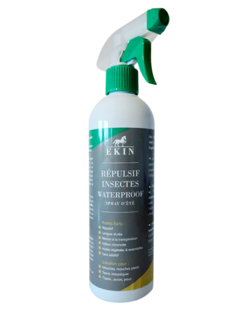EKIN Spray d'Eté Répulsif Insectes Waterproof