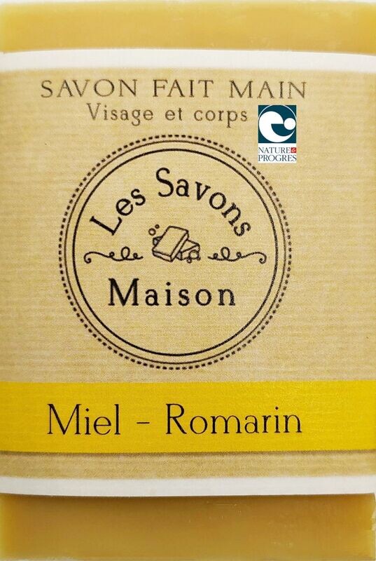 Savon Miel-Romarin 100g