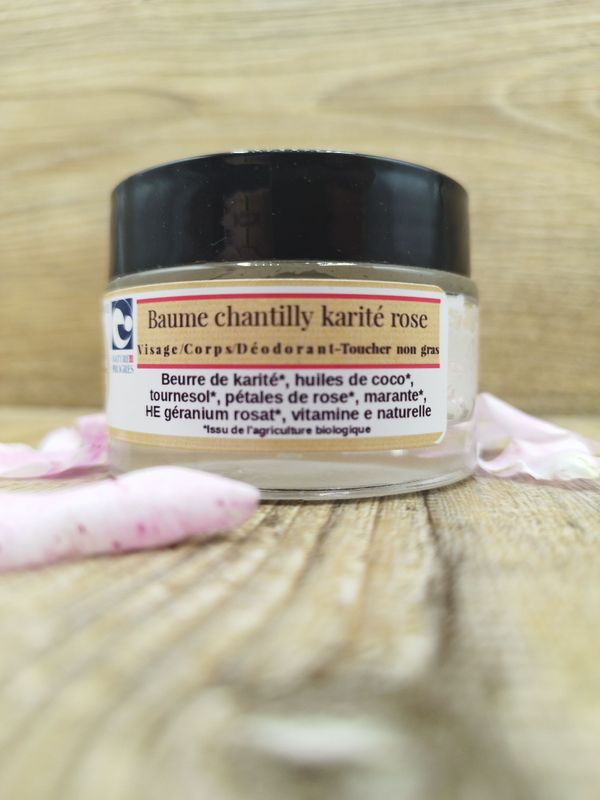 Baume chantilly karité rose 50ml