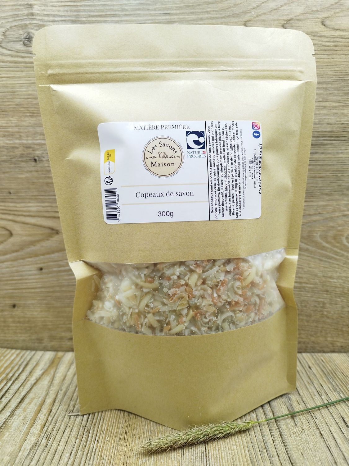 Copeaux de savon 300g