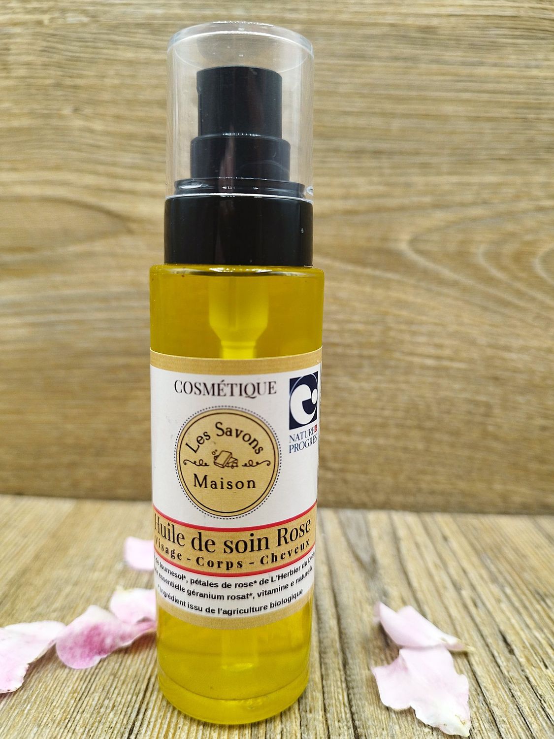 Huile de soin rose 50ml