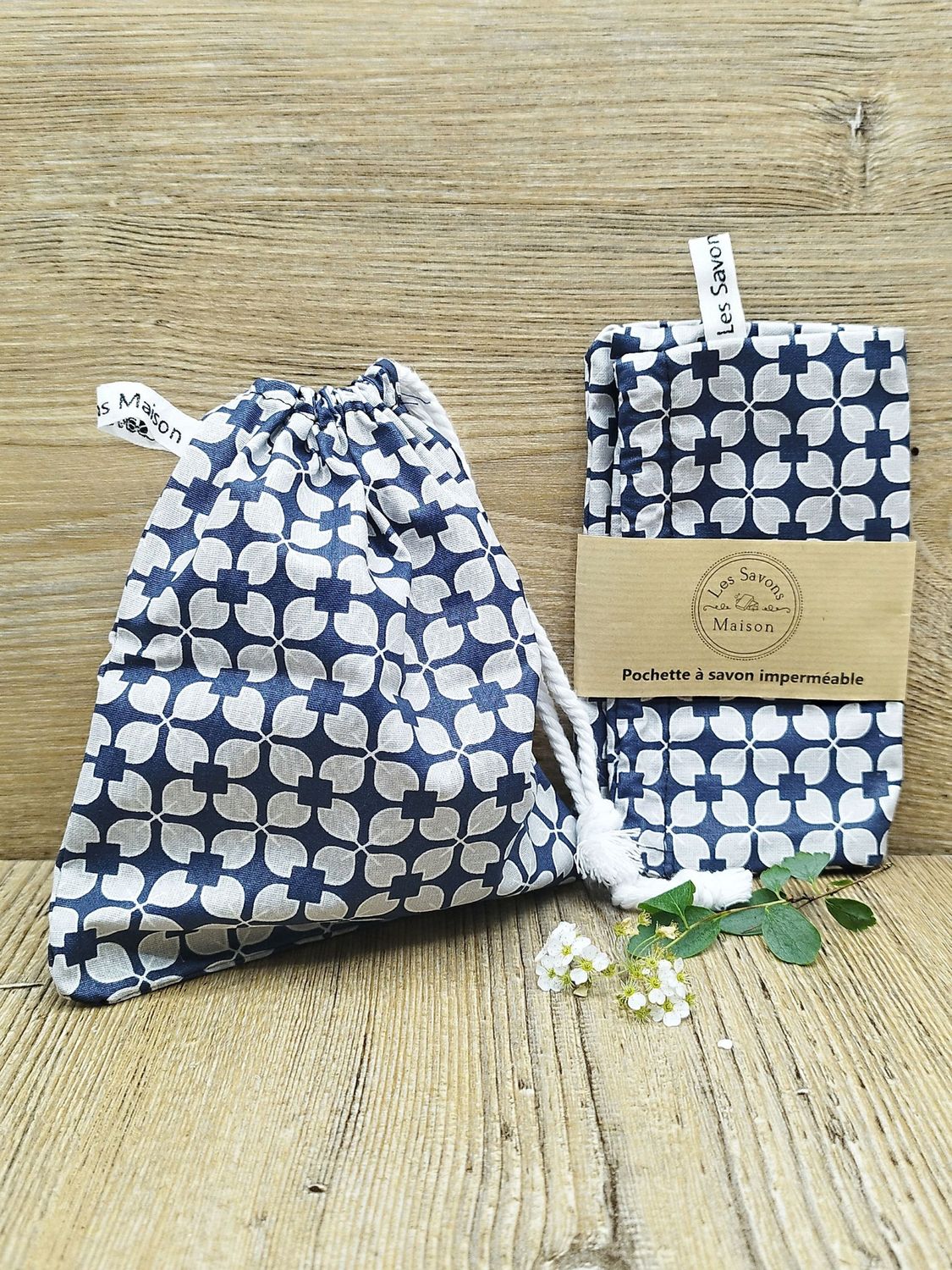 Pochette à savon imperméable
