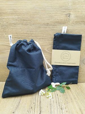 Pochette à savon imperméable