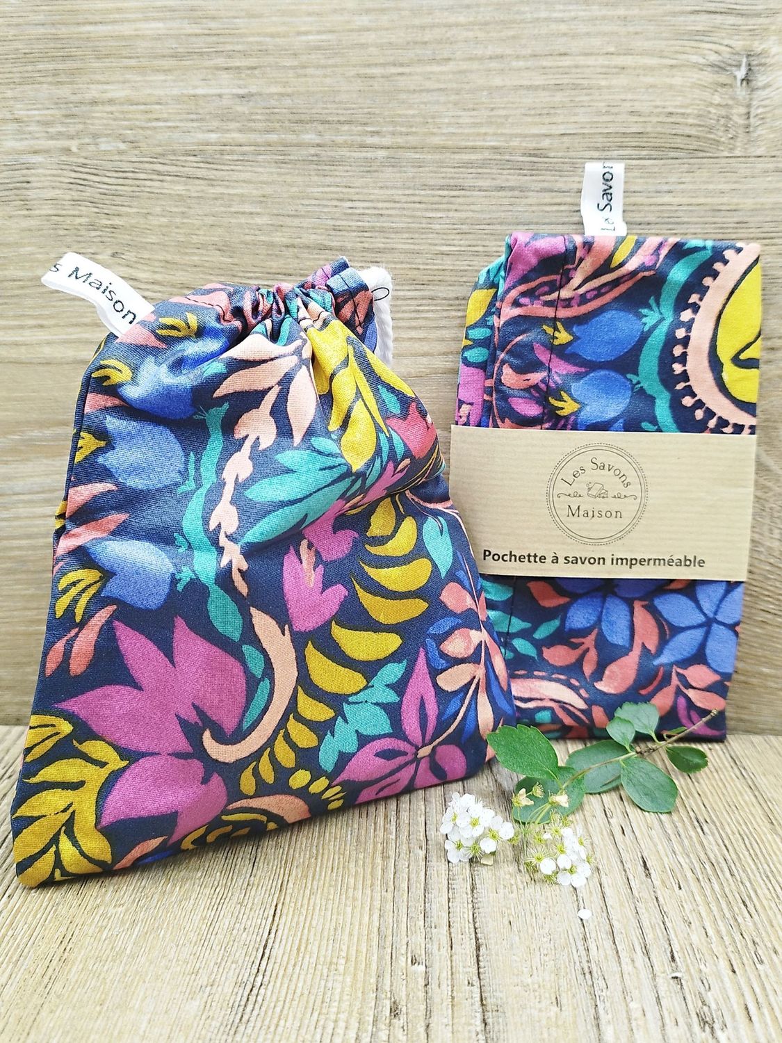 Pochette à savon imperméable