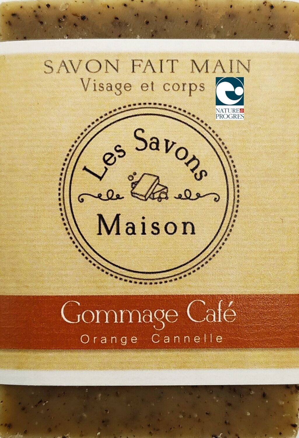 Savon Gommage Café Orange-Cannelle 100g