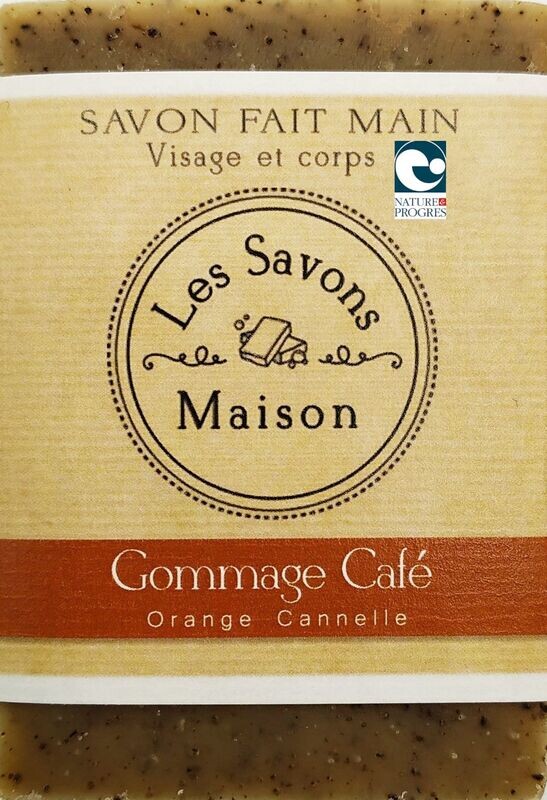 Savon Gommage Café Orange-Cannelle 100g