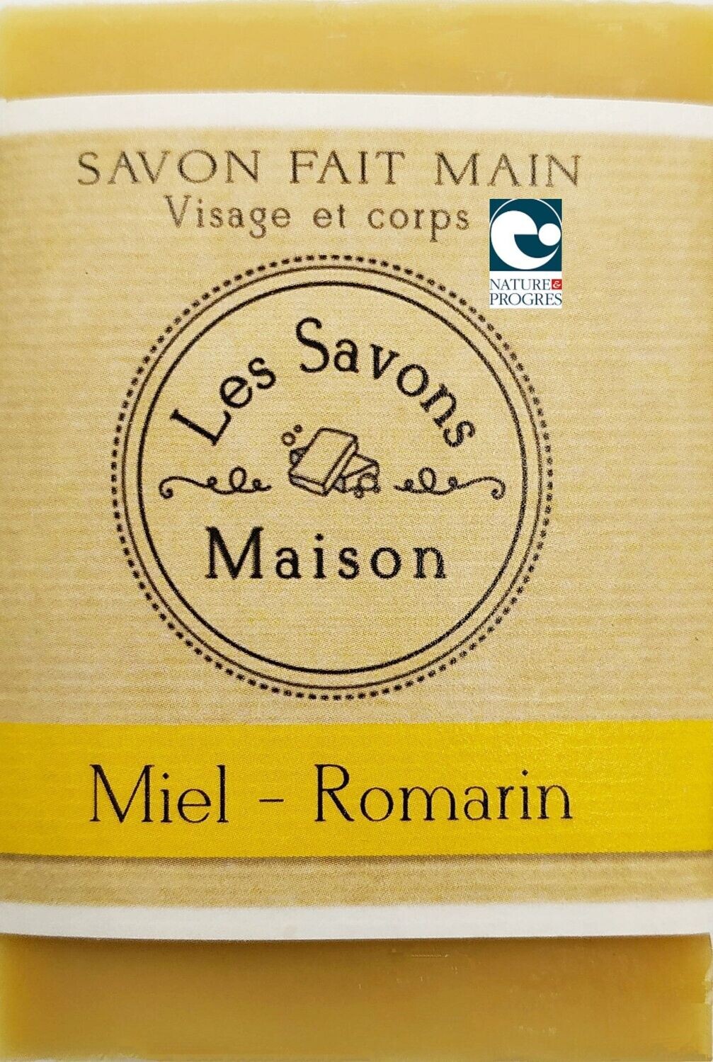 Savon Miel-Romarin 100g