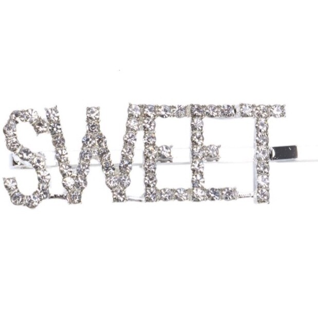 ‘SWEET’ hair slide