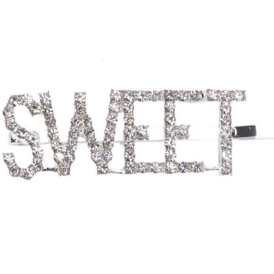 ‘SWEET’ hair slide