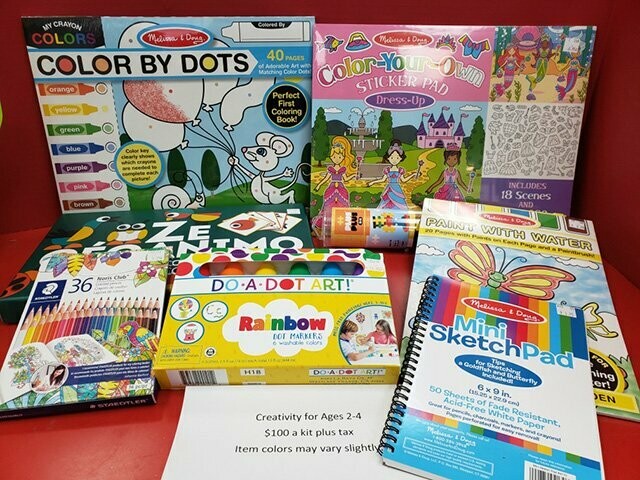 Creativity Kit: Ages 2-4