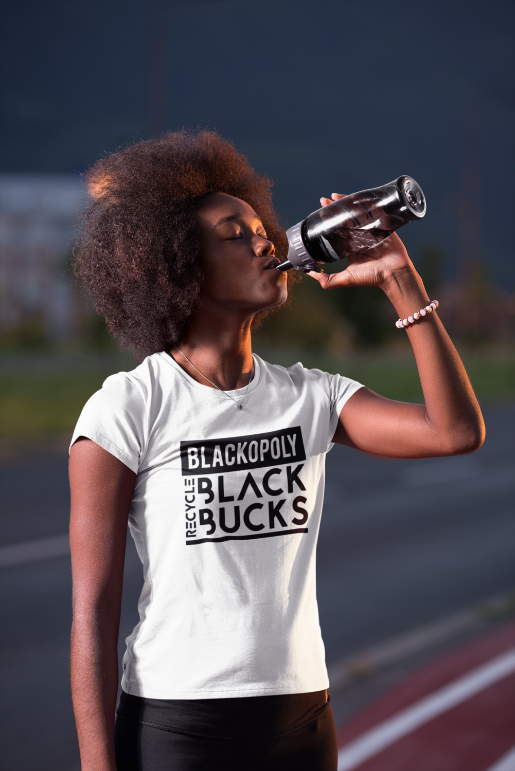 Recycle Black Bucks T-Shirt