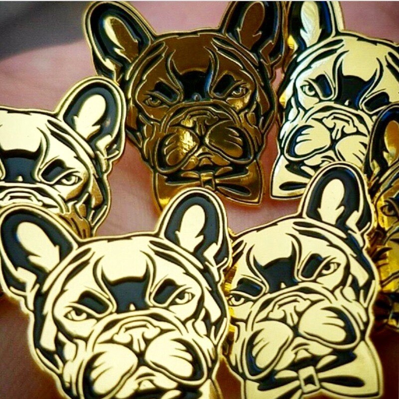 Bully Vuitton GOLD Pin